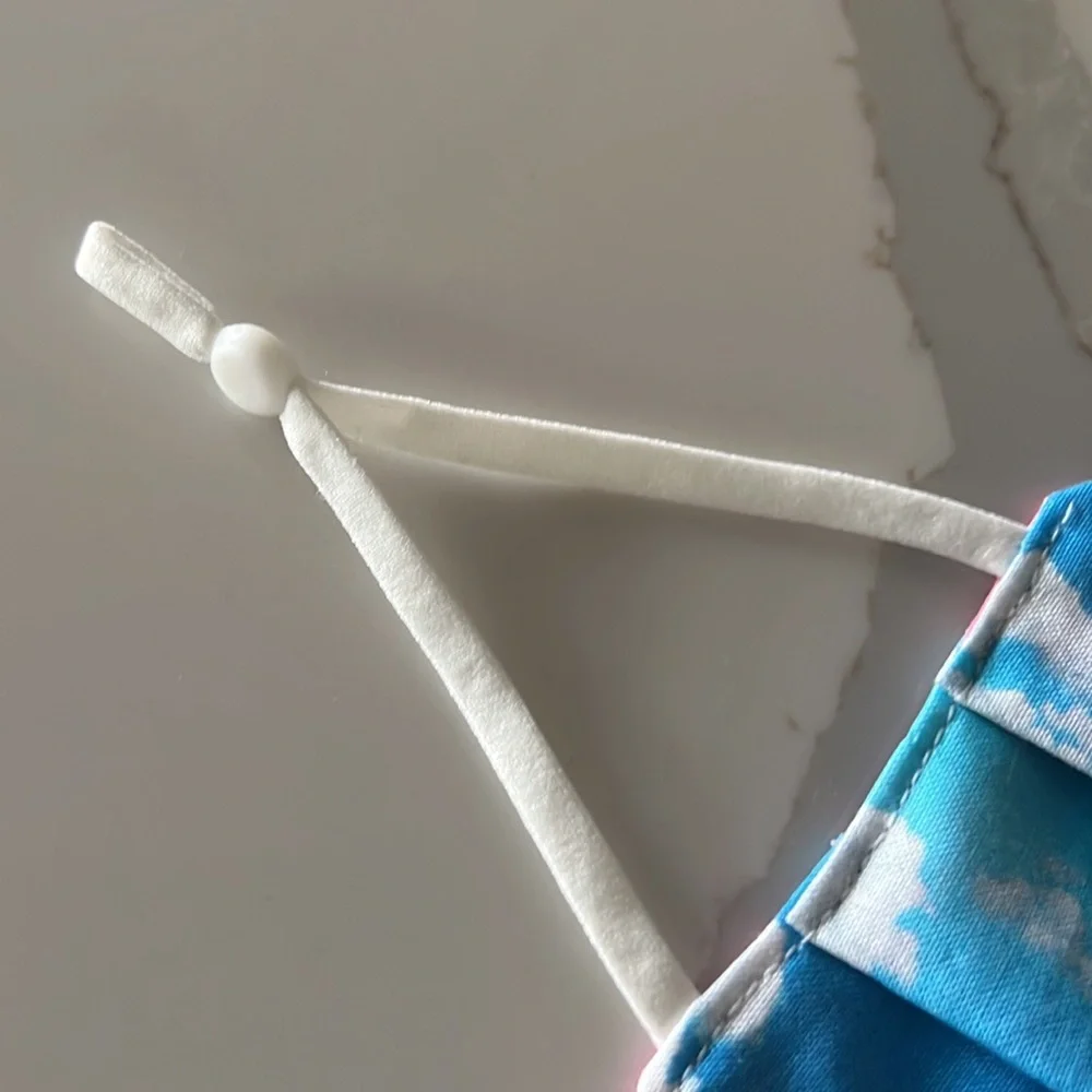 Handmade Cloud Pattern Facemask